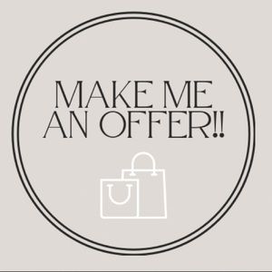 MAKE ME AN OFFER, ALL REASONABLE OFFERS ARE ACCEPTED! 💕🛍🛒